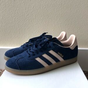 Blue Suede Adidas Gazelle